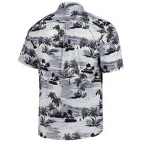 Tommy Bahama Men's Tommy Bahama Black Tampa Bay Buccaneers Sport Tropical  Horizons Button-Up Shirt