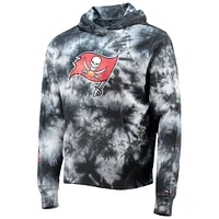 Sweat à capuche noir Tommy Hilfiger Tampa Bay Buccaneers Stanley Tie-Dye pour hommes