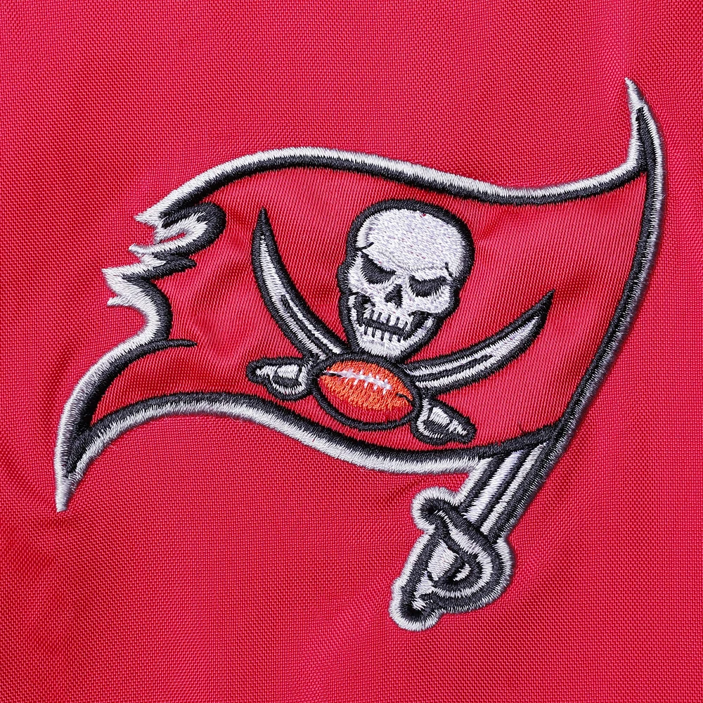 Haut à enfiler demi-zip Tommy Hilfiger Tampa Bay Buccaneers rouge/étain pour homme