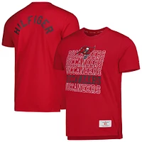 T-shirt Tommy Hilfiger Tampa Bay Buccaneers pour homme rouge Liam