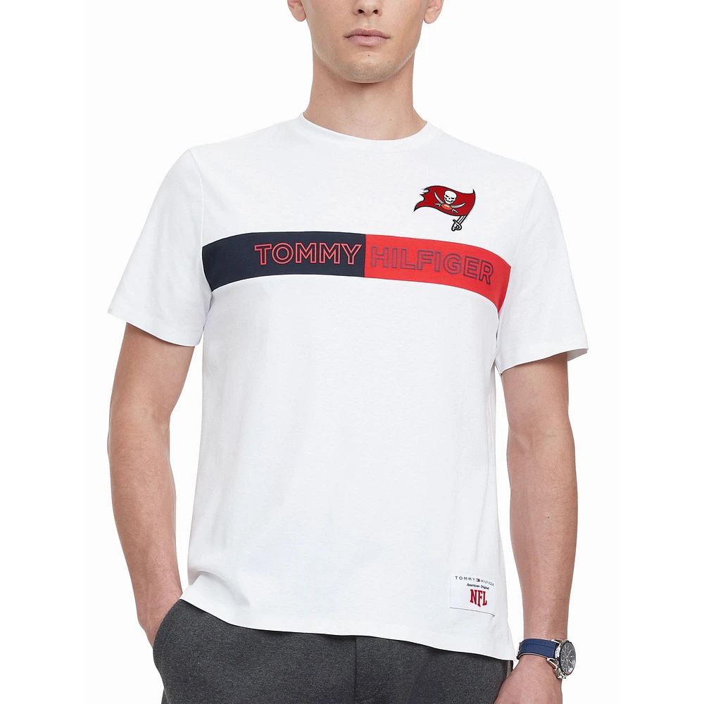 T-shirt Tommy Hilfiger Tampa Bay Buccaneers Core blanc pour homme