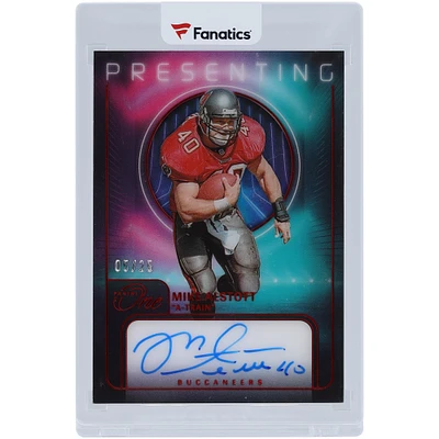 Mike Alstott Tampa Bay Buccaneers Autographed 2023 Panini One Presenting #183 #5/25 Card