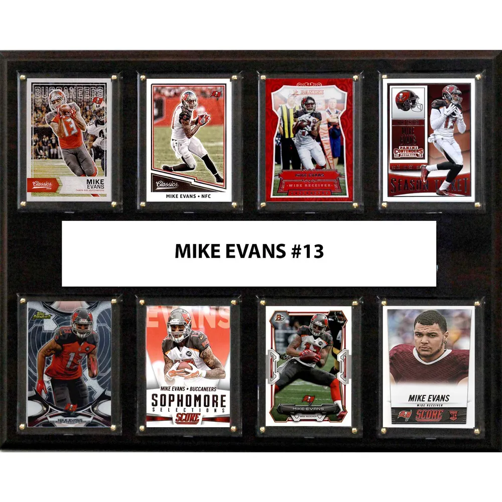 Lids Mike Evans Tampa Bay Buccaneers 12'' x 15'' Plaque