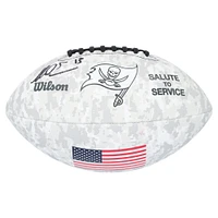 Mike Evans Tampa Bay Buccaneers Autographed Wilson 2024 Salute To Service Football 