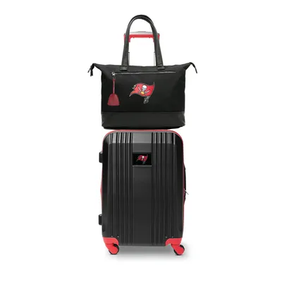 Tampa Bay Buccaneers MOJO Premium Laptop Tote Bag and Luggage Set