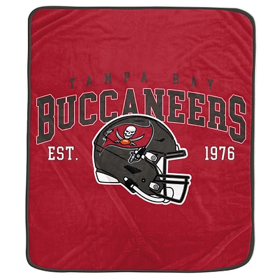 Couverture ultra douce Pegasus Tampa Bay Buccaneers Vintage Arch 50" x 60"