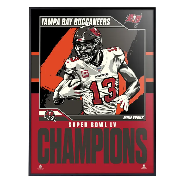 Tampa Bay Buccaneers Tom Brady 18 x 24 Serigraph – Phenom Gallery