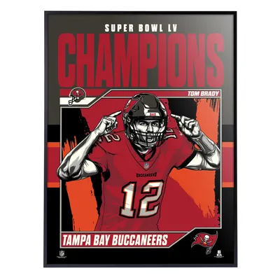 Unsigned Tampa Bay Buccaneers Fanatics Authentic Super Bowl LV Champions  Collage Photograph