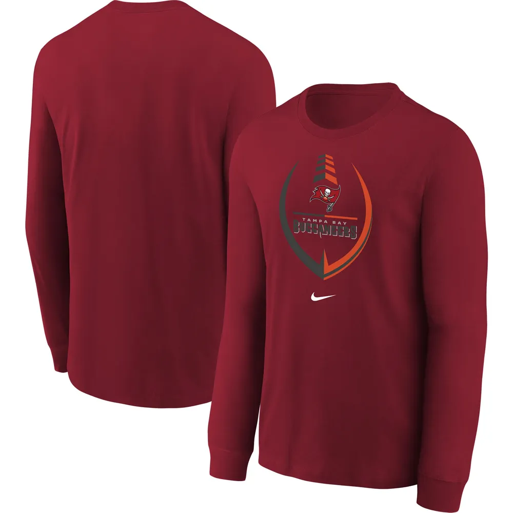 Lids Tampa Bay Buccaneers Nike Preschool Icon Football Performance Long  Sleeve T-Shirt - Red