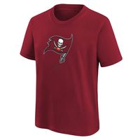 Preschool Nike Red Tampa Bay Buccaneers Logo Football - T-Shirt