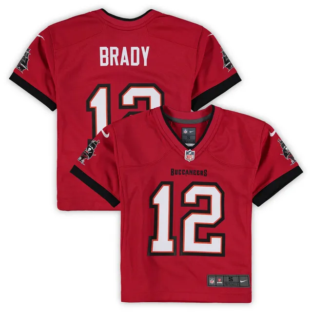 Tom Brady Tampa Bay Buccaneers Fanatics Authentic Autographed Red Nike  Elite Jersey