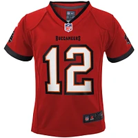 Preschool Nike Tom Brady Red Tampa Bay Buccaneers Game - Jersey