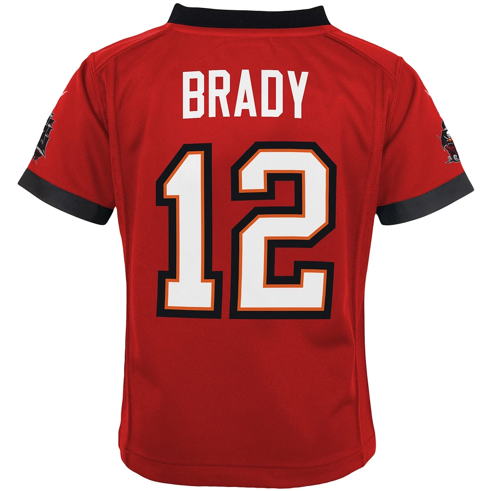 Preschool Nike Tom Brady Red Tampa Bay Buccaneers Game - Jersey
