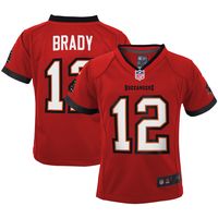 Preschool Nike Tom Brady Red Tampa Bay Buccaneers Game - Jersey