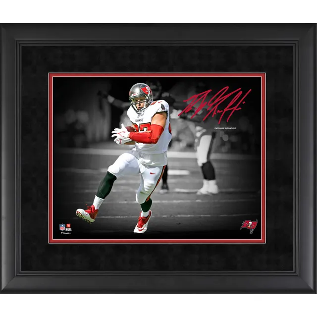 Lids Rob Gronkowski Tampa Bay Buccaneers Fanatics Authentic Framed 11 x  14 Spotlight Photograph - Facsimile Signature