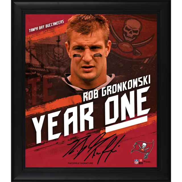 Rob Gronkowski New England Patriots Fanatics Authentic Framed