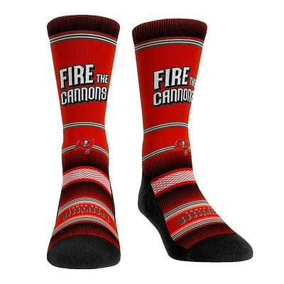 Rock Em Chaussettes Tampa Bay Buccaneers Team Slogan Crew