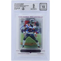 Ronde Barber Tampa Bay Buccaneers Autographed 2005 Topps Chrome #54 Beckett Fanatics Witnessed Authenticated 9/10 Card with "HOF 23" Inscription