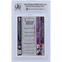 Ronde Barber Tampa Bay Buccaneers Autographed 2005 Topps Chrome #54 Beckett Fanatics Witnessed Authenticated 9/10 Card with "HOF 23" Inscription