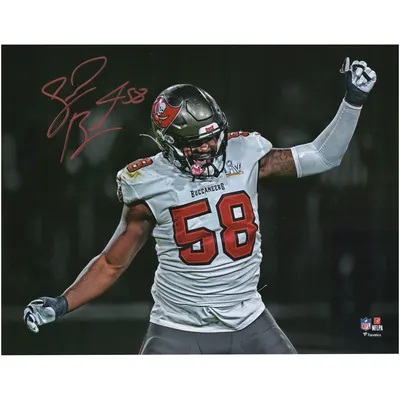 Devin White Tampa Bay Buccaneers Autographed Super Bowl LV