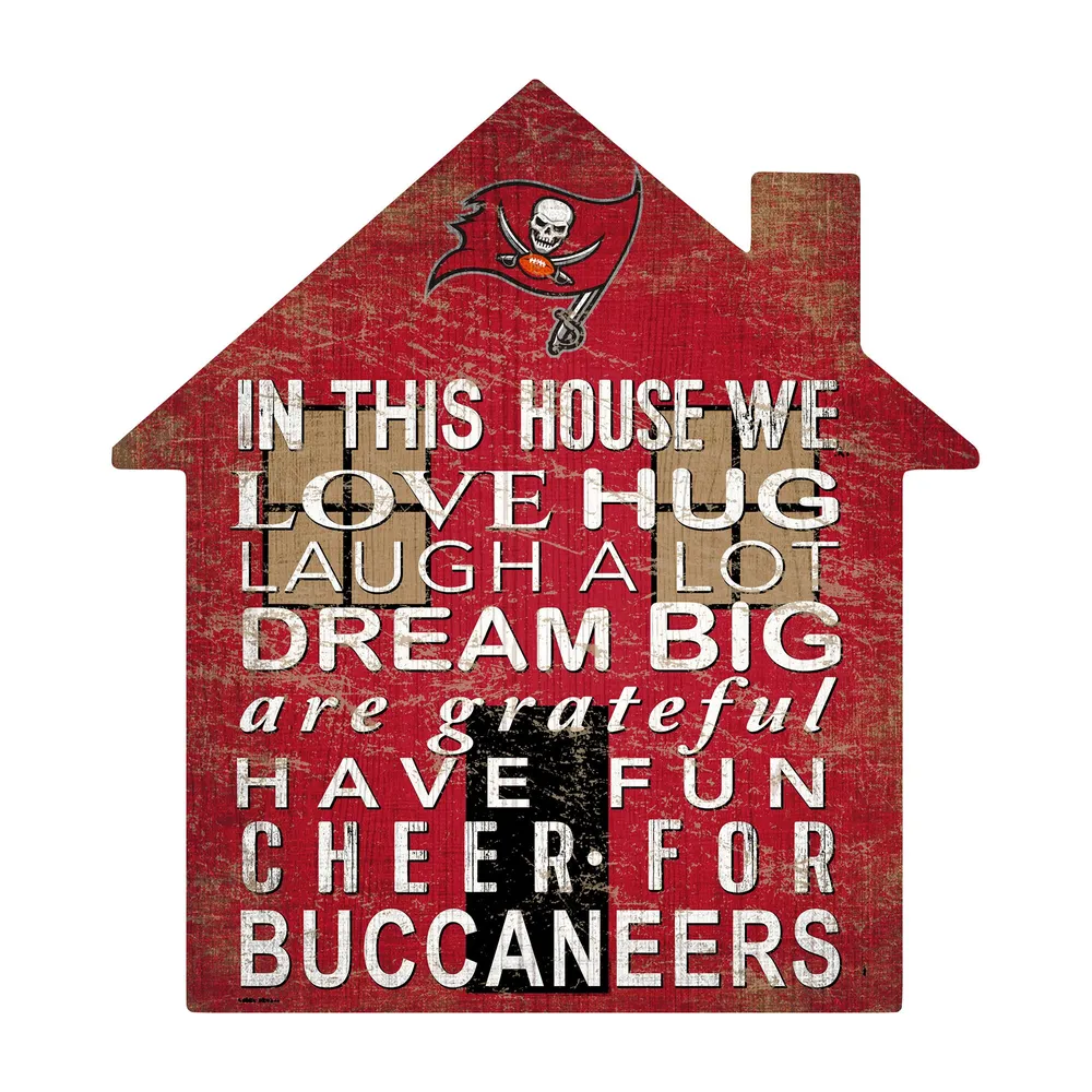 Lids Tampa Bay Buccaneers 12'' Team House Sign