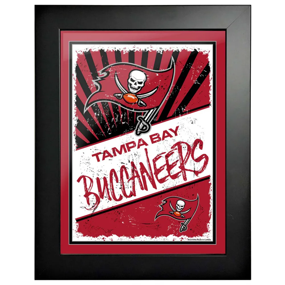 Tampa Bay Buccaneers - Art encadré impression classique 12''x 16''