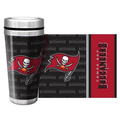 Tampa Bay Buccaneers 16oz. Full Wrap Wallpaper Travel Mug