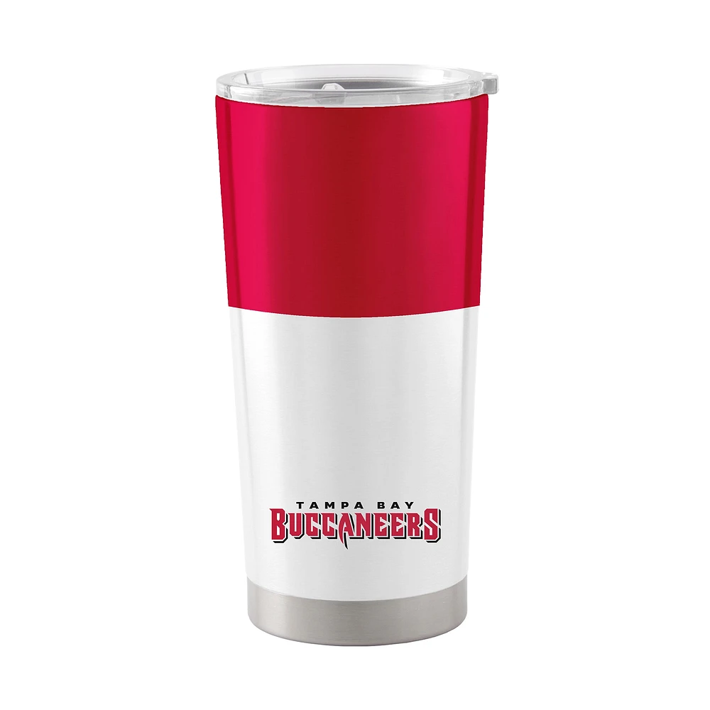 Tampa Bay Buccaneers 20oz. Colorblock Stainless Tumbler