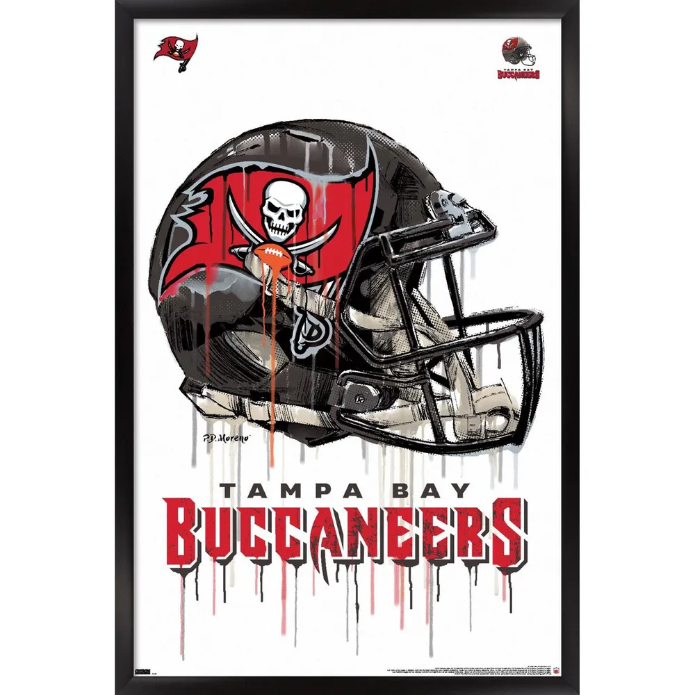 Tampa Bay Buccaneers 24'' Authentic Helmet Cutout