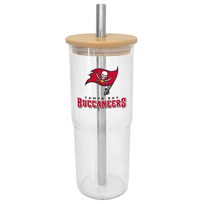 Tampa Bay Buccaneers 24oz. Glass Tumbler