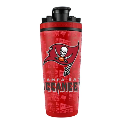 Bouteille shaker en acier inoxydable 4D de 26 oz des Buccaneers de Tampa Bay