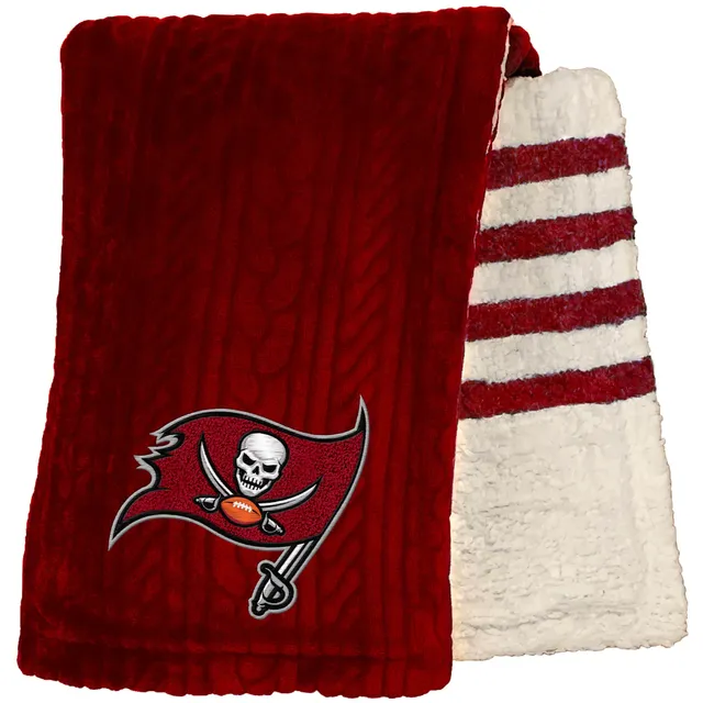 Football Fan Shop Tampa Bay Buccaneers 50 x 60 Sherpa Blanket