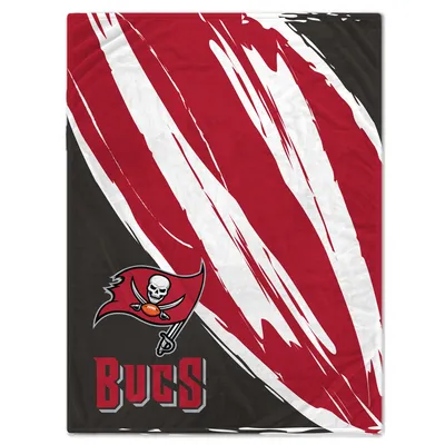 Tampa Bay Buccaneers 60'' x 70'' Retro Stripe Flannel Fleece Blanket