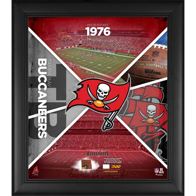 Tampa Bay Buccaneers Framed 20 x 24 Collage with Game-Used Confetti - Limited Edition of 500