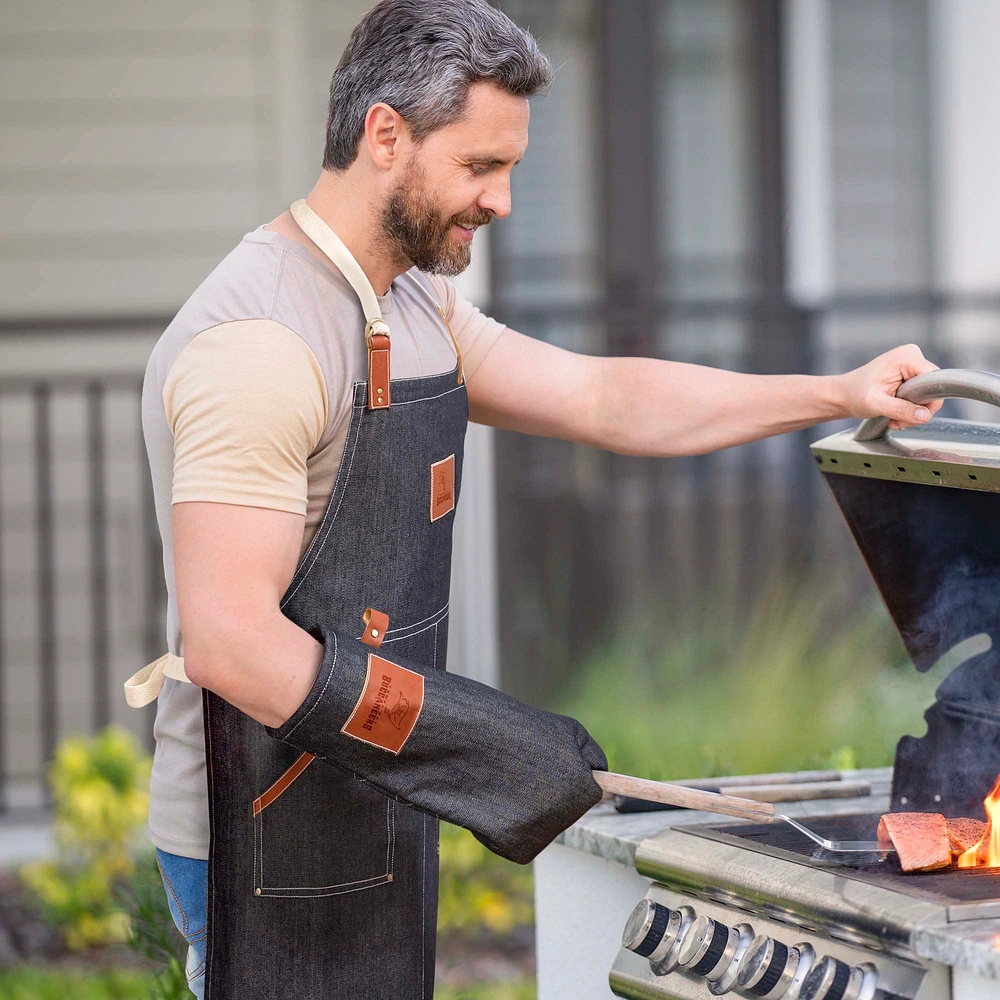 Ensemble tablier et gants de barbecue des Buccaneers de Tampa Bay