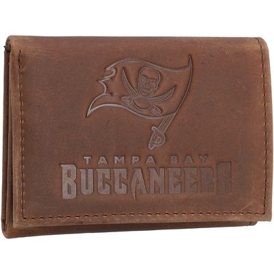 Tampa Bay Buccaneers Leather Team Tri-Fold Wallet