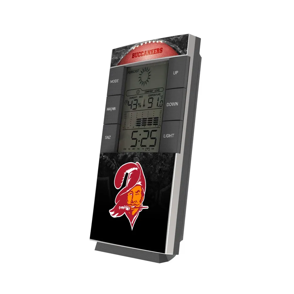 Lids Tampa Bay Buccaneers Legendary Design Digital Desk Clock