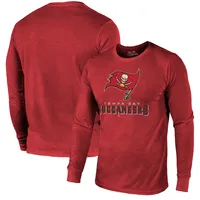 Lids Tampa Bay Buccaneers Mitchell & Ness Fashion Long Sleeve T-Shirt - Red