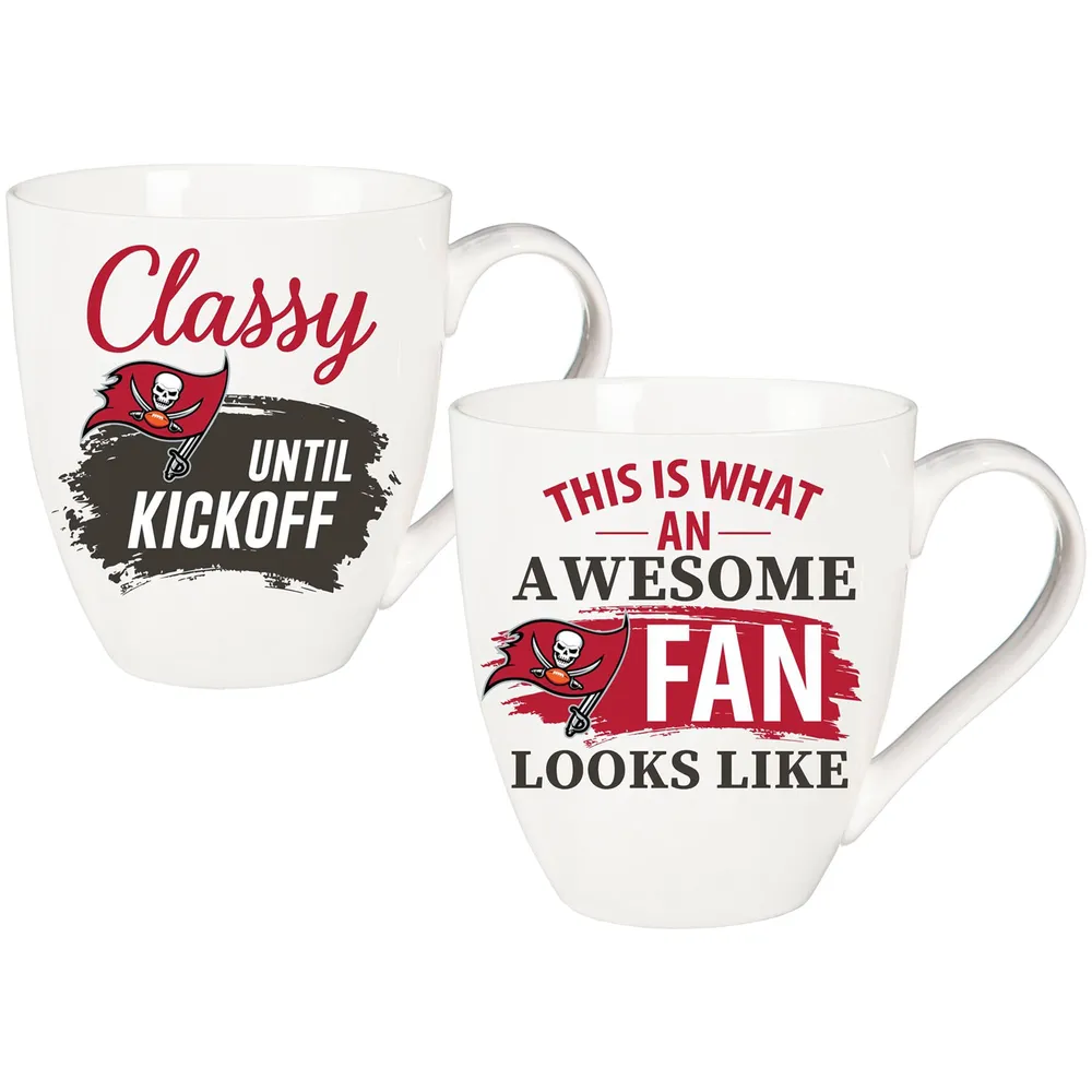 Tampa Bay Buccaneers Team 16oz. Ceramic Mug Gift Set