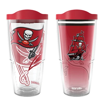 Tervis Tampa Bay Buccaneers 24oz NFL 2 PACK Fan authentique et éternel