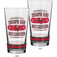 The Sports Vault Tampa Bay Buccaneers 2-Piece Mixing Glass Set