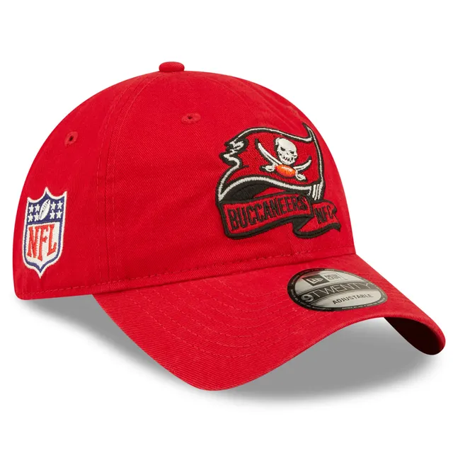 Tampa Bay Buccaneers 2022 NFL THROWBACK SIDELINE Orange Fitted Ha