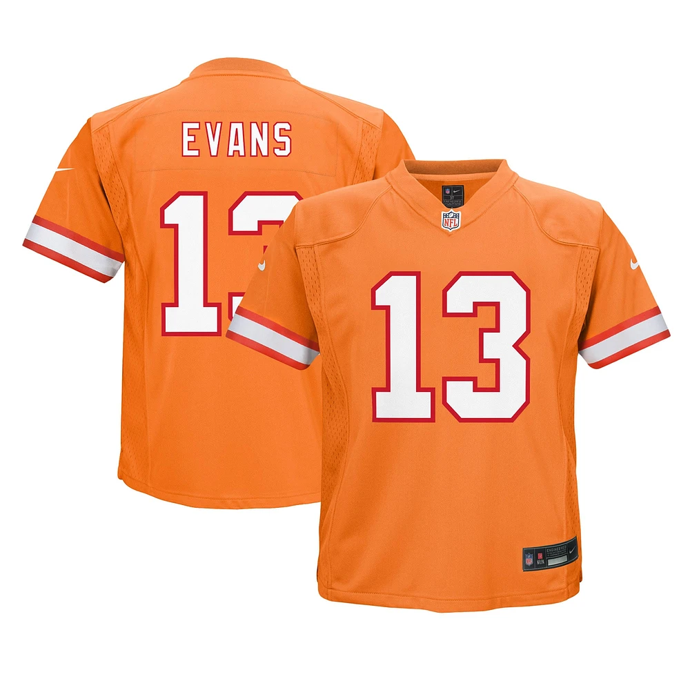 Maillot de match Nike Mike Evans des Tampa Bay Buccaneers pour tout-petit, orange