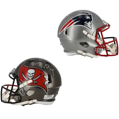 Tom Brady Signed The Patriots Mini Helmet