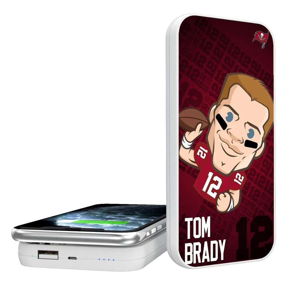 Tom Brady Tampa Bay Buccaneers Player Emoji 5000 mAh Wireless Power Bank