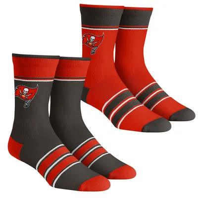 Lot de 2 paires chaussettes unisexe Rock Em Buccaneers Tampa Bay