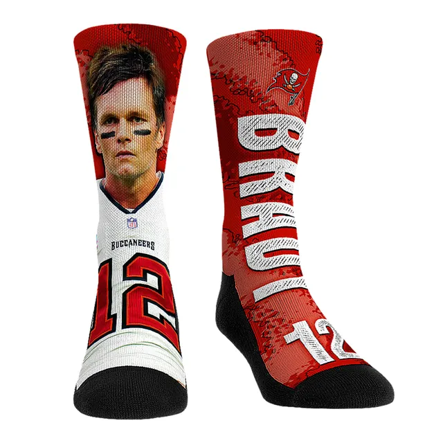 Youth Rock Em Socks Tom Brady Tampa Bay Buccaneers Football Guy Crew Socks