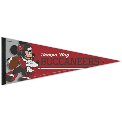 Tampa Bay Buccaneers WinCraft 12'' x 30'' Disney Mickey Mouse Premium Pennant