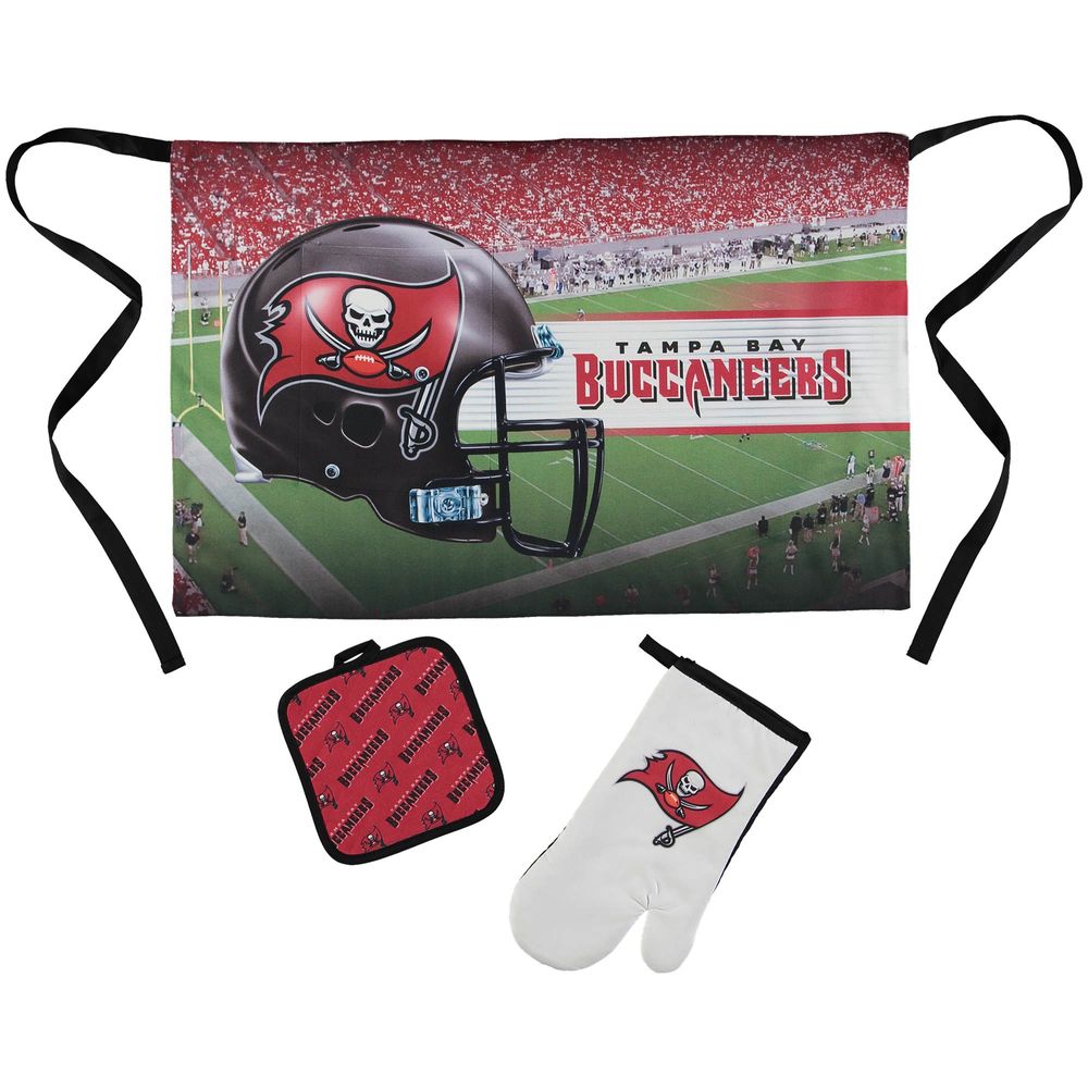 WinCraft Tampa Bay Buccaneers 3-Piece Premium BBQ Tailgate Set