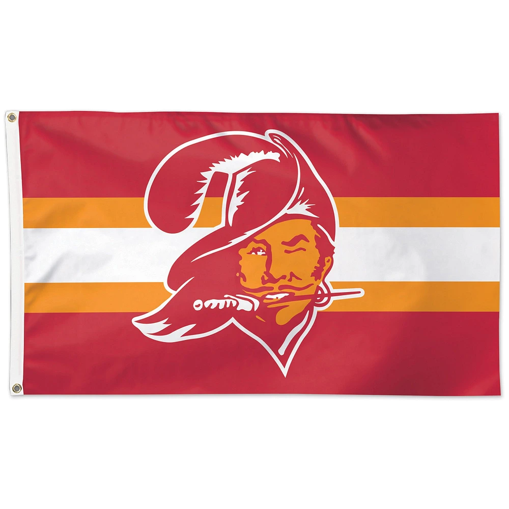 WinCraft Tampa Bay Buccaneers 3' x 5' Historic Team Logo One-Sided Flag